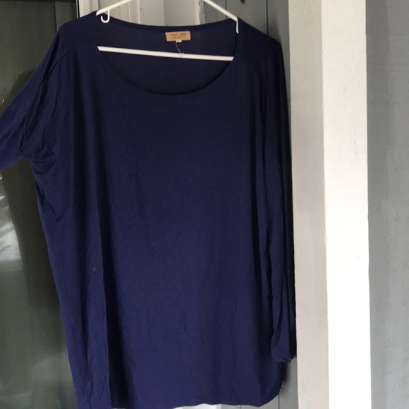 Royal blue Piko shirt - Picture 5 of 6
